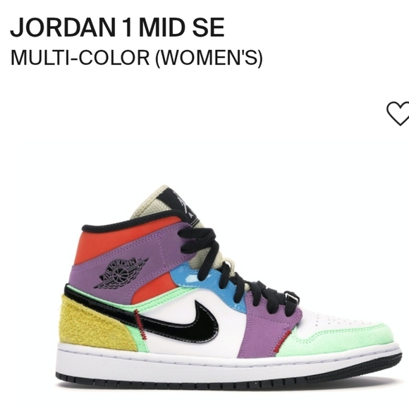 Women's Air Jordan 1 Mid - Picture 5 of 8